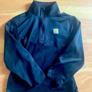 1/4 zipper boys Carhartt pullover 10/12